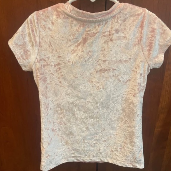 Minnie Mouse Velour T-Shirt size S - Picture 2 of 3